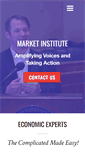Mobile Screenshot of marketinstitute.org