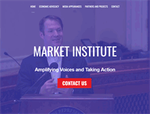 Tablet Screenshot of marketinstitute.org